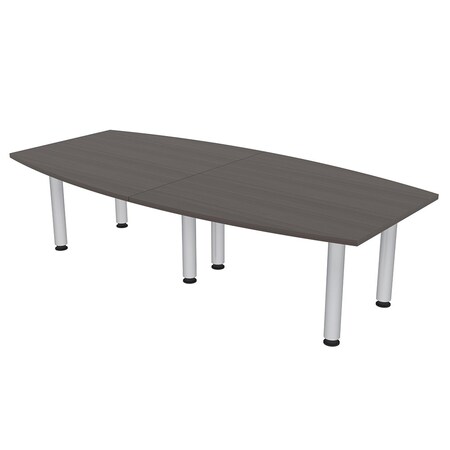 Skutchi Designs 45 in W, 96 in L, 29 in H, Engineered Wood Top, Brown HAR-BOT-46X93-PT-25
